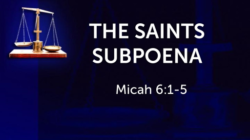 The Saints Subpoena