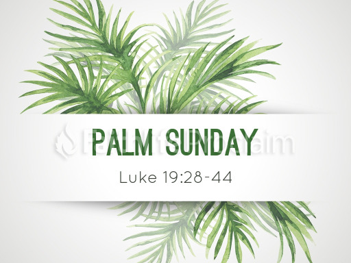 The Triumphal Entry- Luke 19:28-44 - Faithlife Sermons