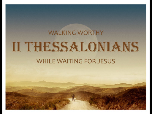 Ii Thessalonians 3 Faithlife Sermons
